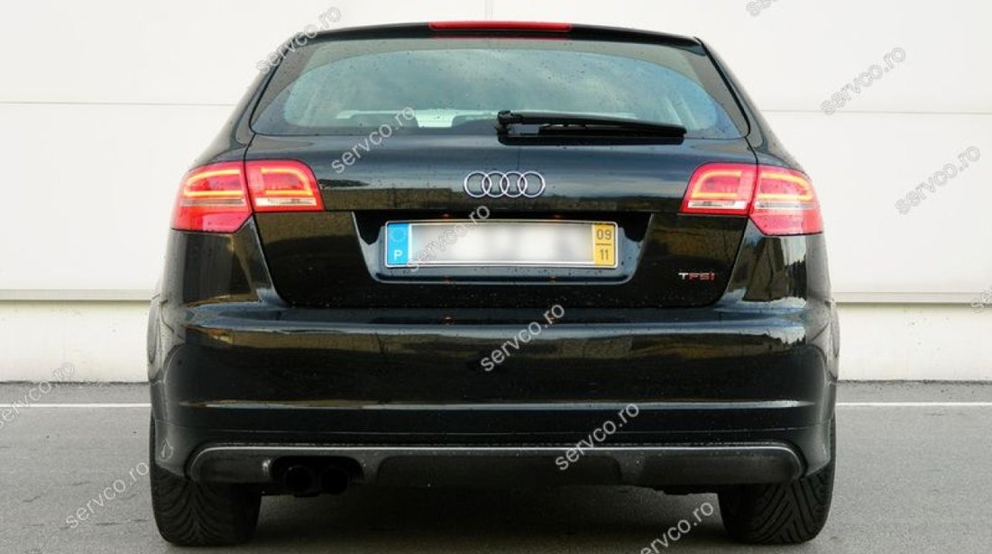 Difuzor bara spate Audi A3 8P Sportback S3 2005-2008 v2