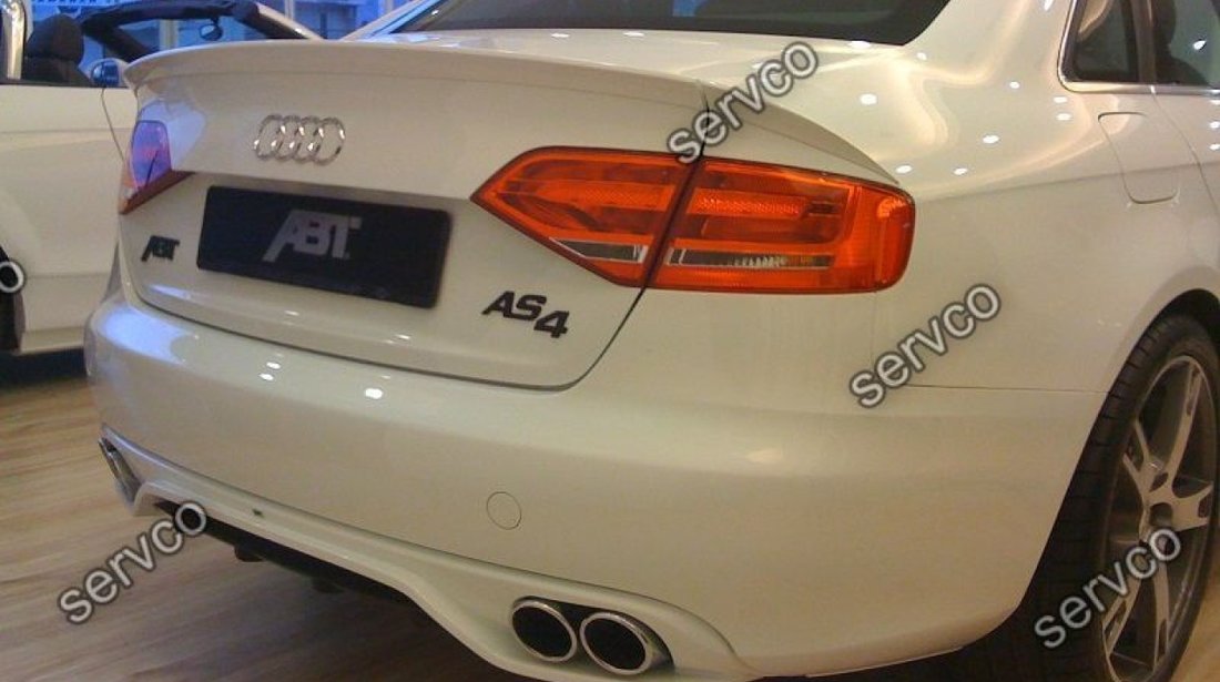Difuzor bara spate Audi A4 B8 ABT 2008-2012 v1