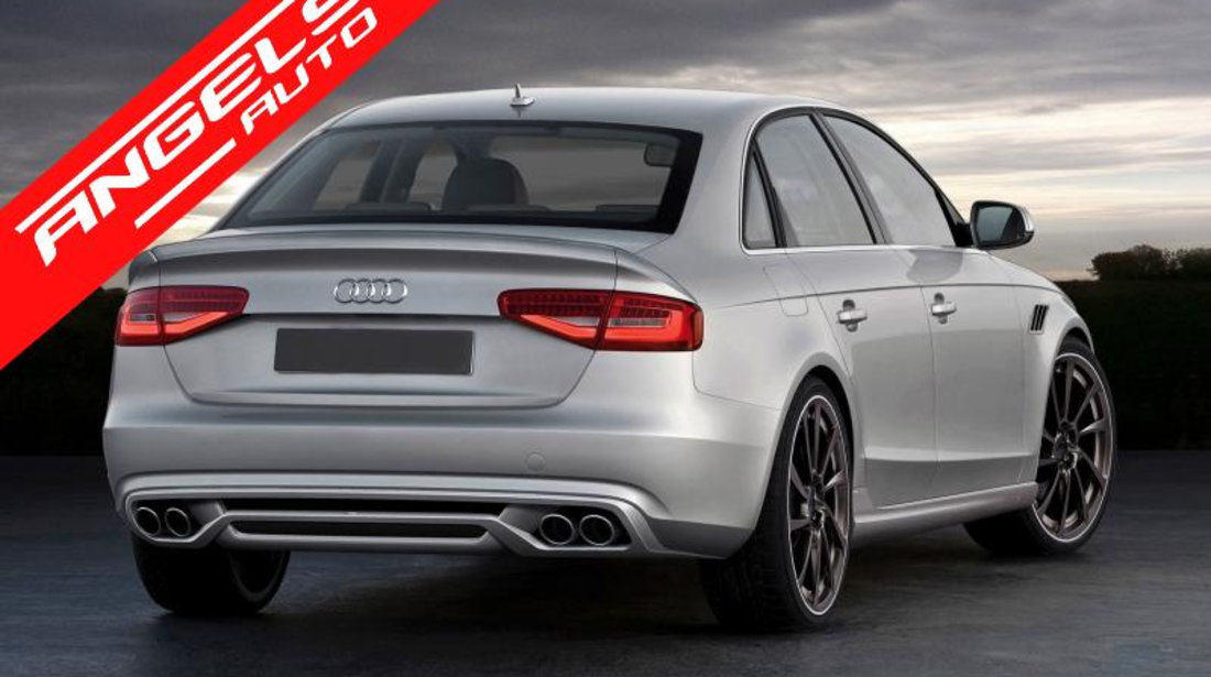 Difuzor Bara Spate AUDI A4 B8 Facelift (2012-2015) AB-Design