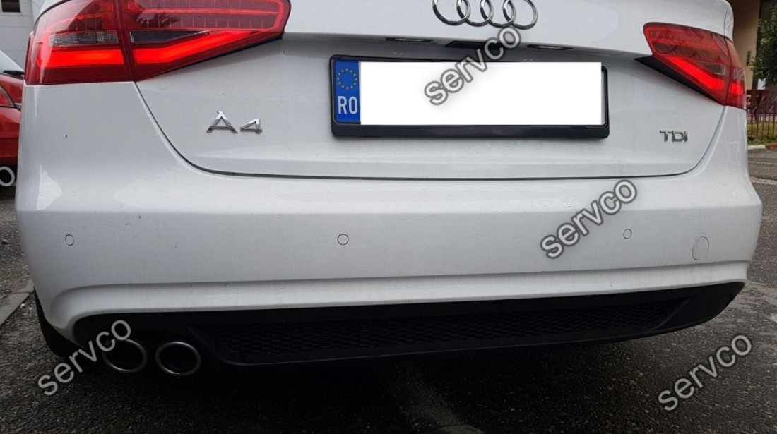 Difuzor bara spate AUDI A4 B8 Sline 2012-2015 v1