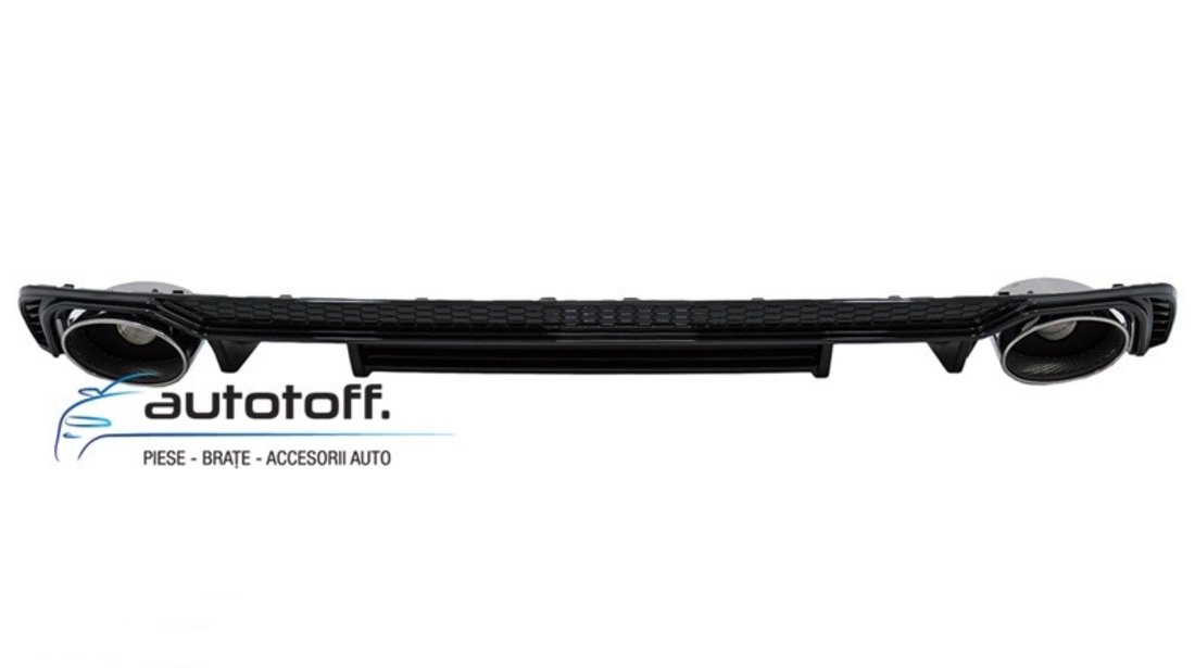 Difuzor bara spate Audi A4 B9 (16-18) pentru bara spate S-Line