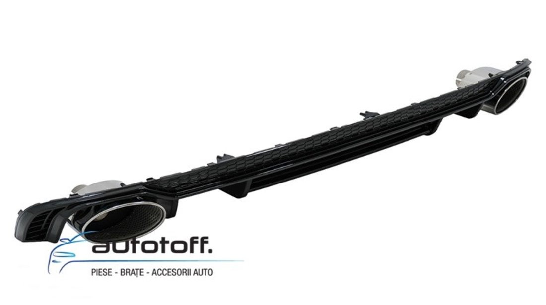 Difuzor bara spate Audi A4 B9 (16-18) pentru bara spate S-Line