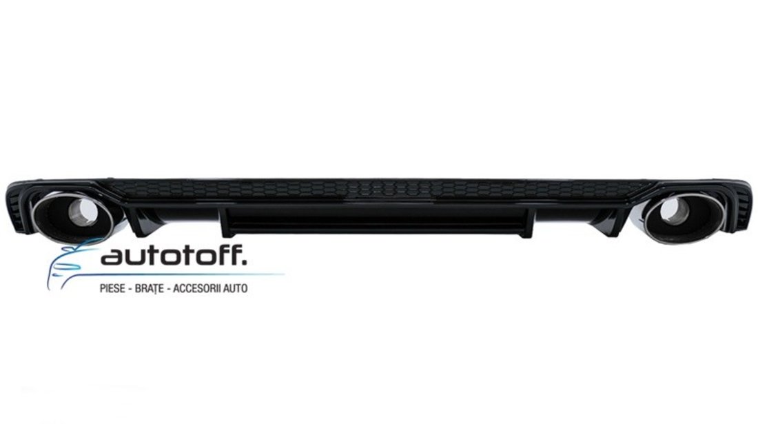 Difuzor bara spate Audi A4 B9 (16-18) pentru bara spate S-Line