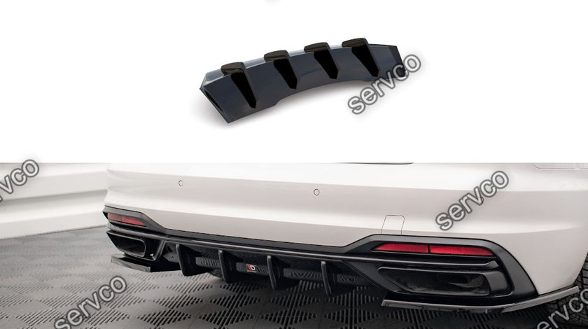Difuzor bara spate Audi A4 B9 Facelift 2019- v12 - Maxton Design