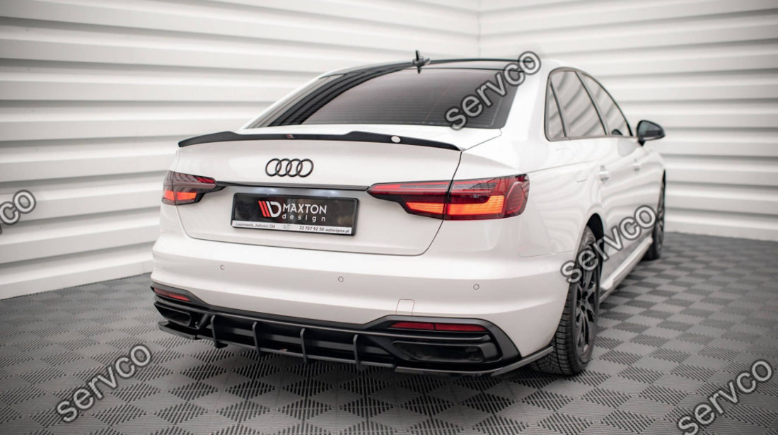 Difuzor bara spate Audi A4 B9 Facelift 2019- v13 - Maxton Design
