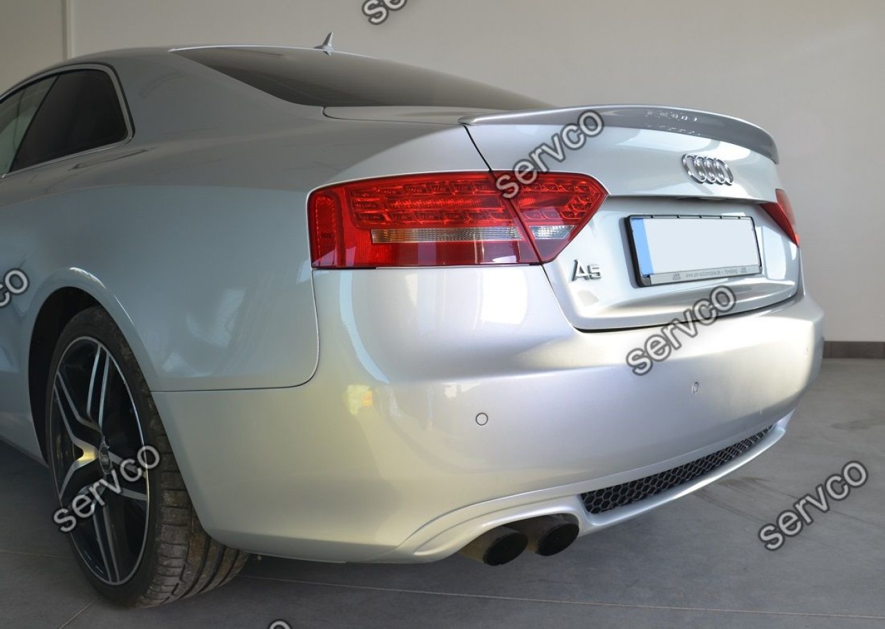 Difuzor bara spate Audi A5 8T Coupe Sline S5 Rs5 2007-2011 v3