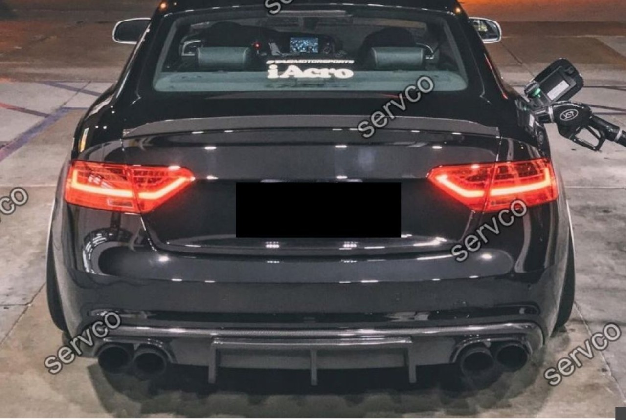 Difuzor bara spate Audi A5 Coupe Cabrio ABT 2012-2015 v10