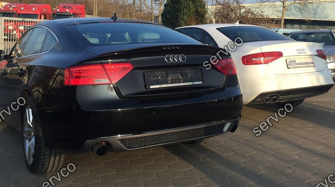 Difuzor bara spate Audi A5 Sportback Facelift 2012-2015 v1