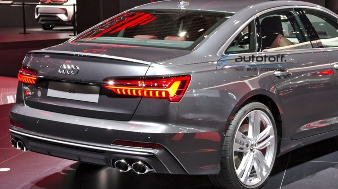 Difuzor bara spate Audi A6 (2018+) model S6