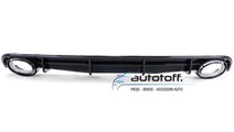 Difuzor bara spate Audi A6 4G C7 (14-18) Negru luc...