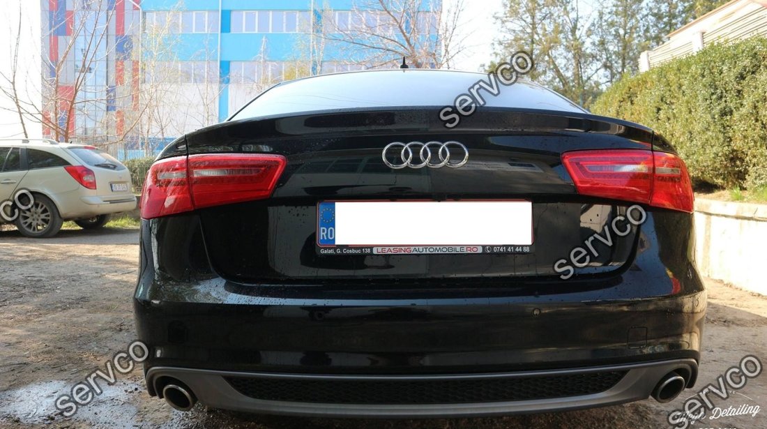 Difuzor bara spate Audi A6 4G C7 2011-2014 Sline ABT v1