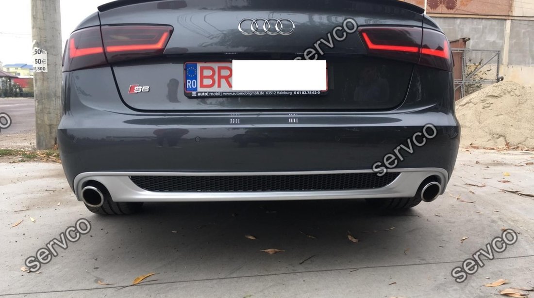 Difuzor bara spate Audi A6 4G C7 ABT 2011-2014 v1