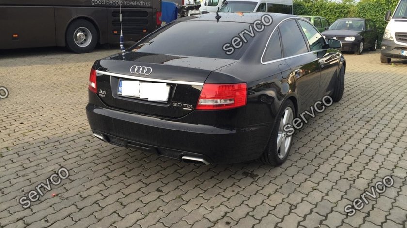 Difuzor bara spate Audi A6 C6 4F ABT Sedan 2004-2008 v2