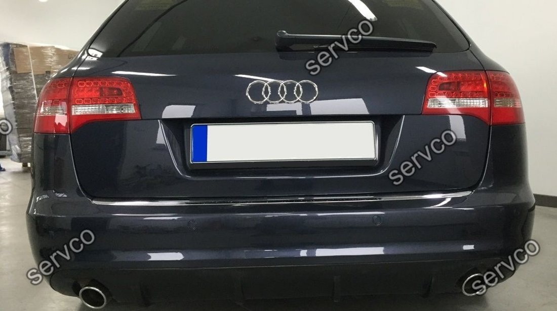 Difuzor bara spate Audi A6 C6 4F S6 2009-2011 v2