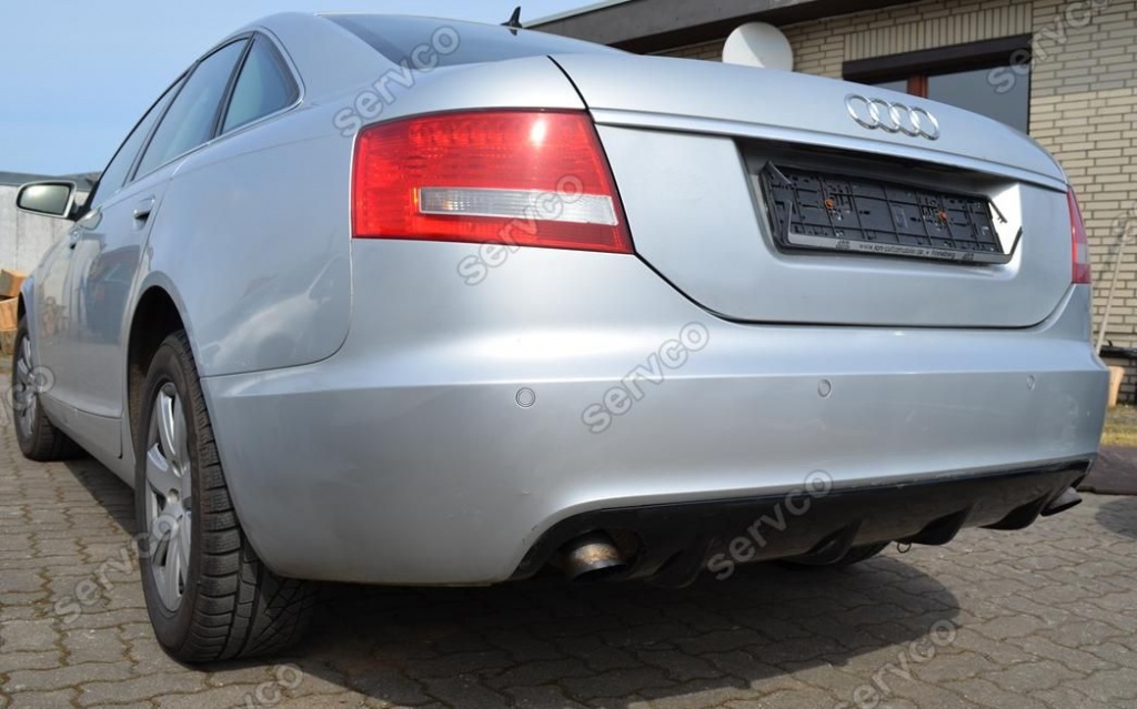 Difuzor bara spate Audi A6 C6 4F Sedan Sline 2004-2008 v1