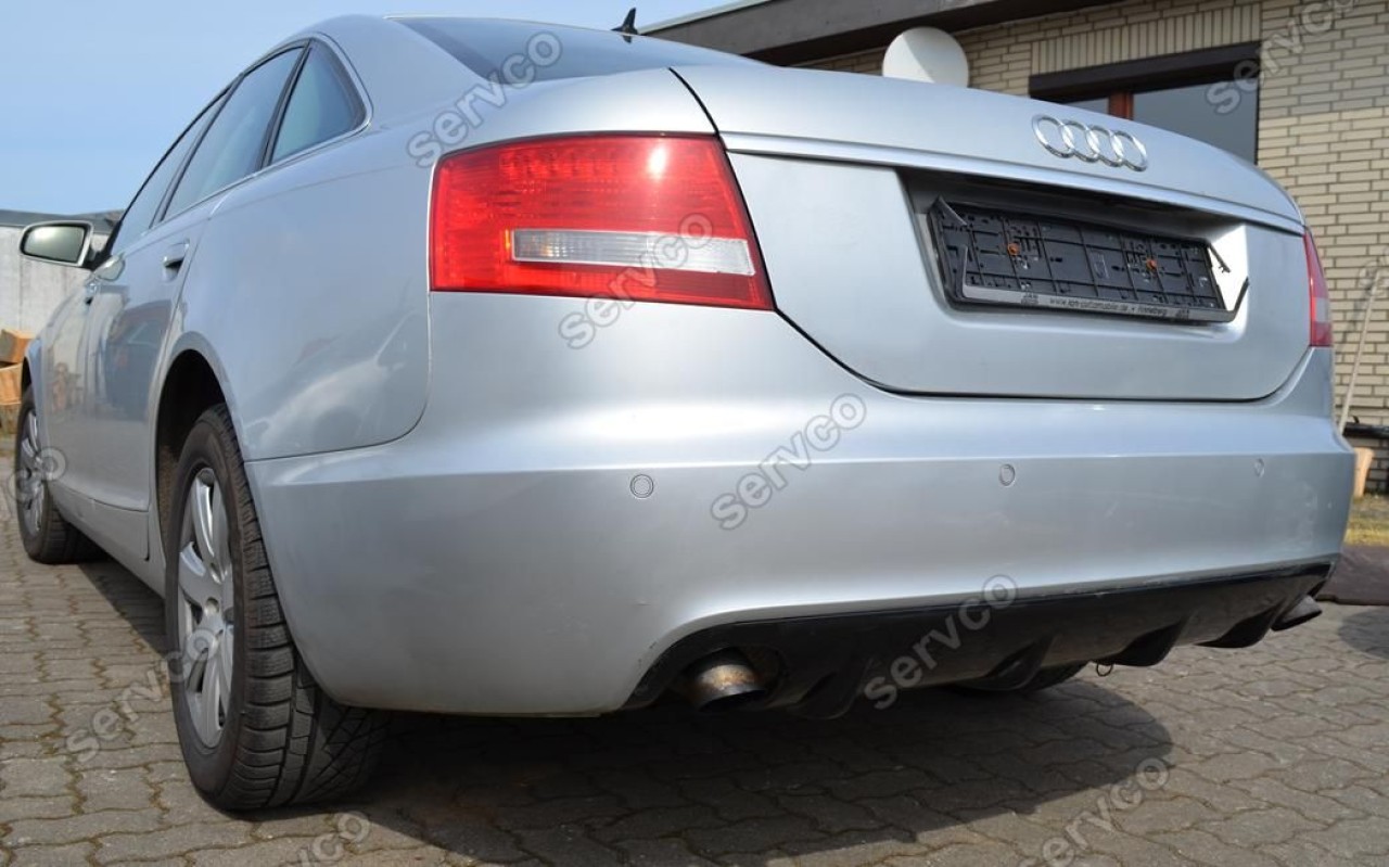 Difuzor bara spate Audi A6 C6 4F Sedan Sline 2004-2008 v1