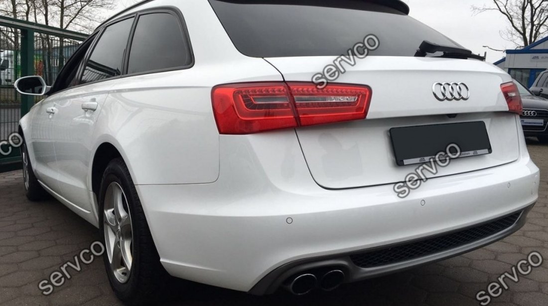 Difuzor bara spate Audi A6 C7 4G ABT 2011-2014 v2