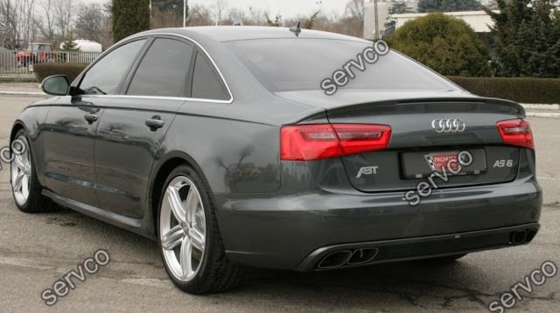 Difuzor bara spate Audi A6 C7 4G ABT 2011-2014 v4