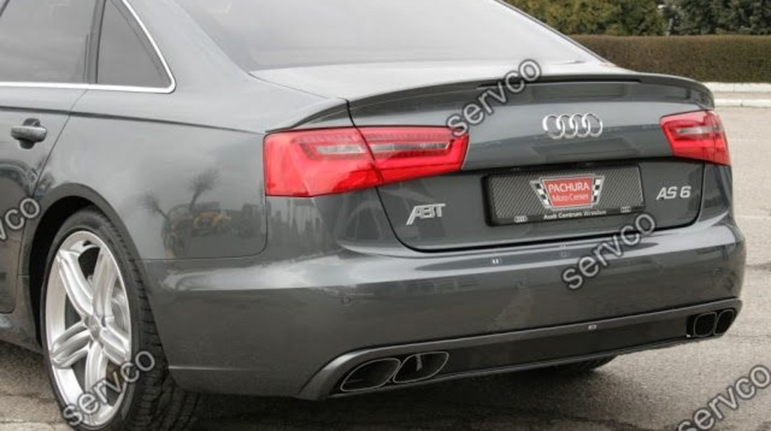Difuzor bara spate Audi A6 C7 4G ABT 2011-2014 v4