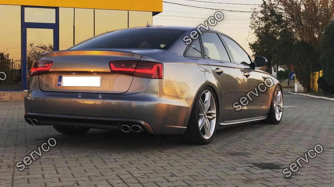 Difuzor bara spate Audi A6 C7 4G S6 2011-2014 v3