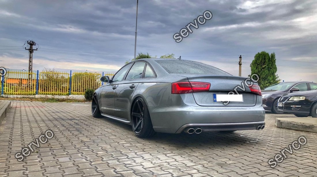 Difuzor bara spate Audi A6 C7 4G S6 2011-2014 v3