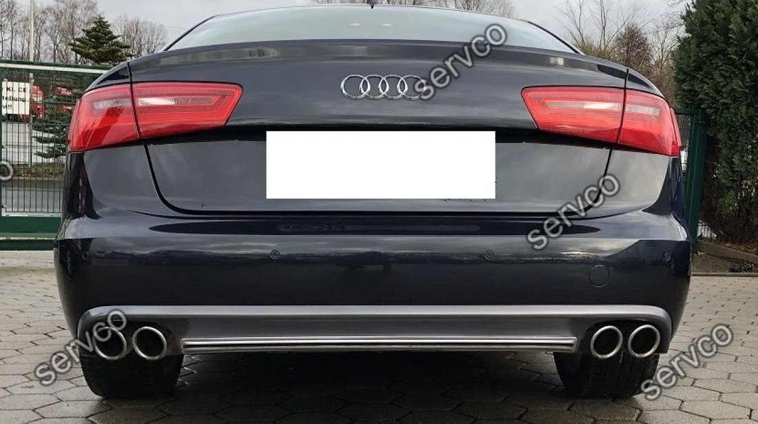 Difuzor bara spate Audi A6 C7 4G S6 2011-2014 v3