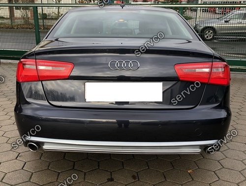 Difuzor bara spate Audi A6 C7 4G S6 2012-2014 S-line Sline S line v5