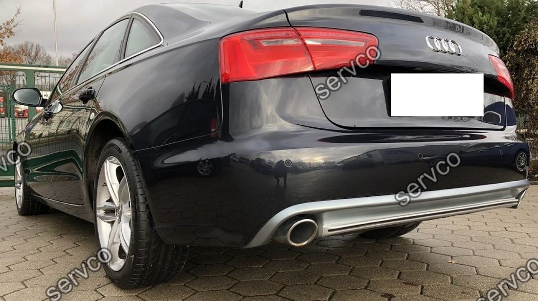 Difuzor bara spate Audi A6 C7 4G Sline 2012-2014 v5