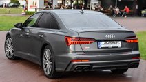 Difuzor bara spate Audi A6 C8 (2018+) model S6 Neg...