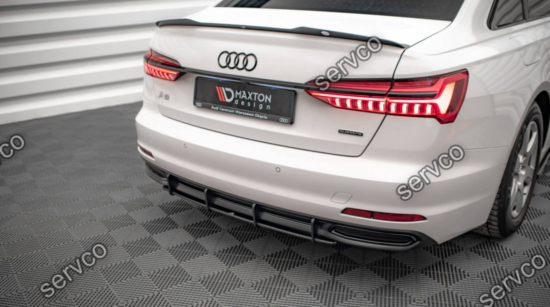 Difuzor bara spate Audi A6 C8 2019- v11 - Maxton Design
