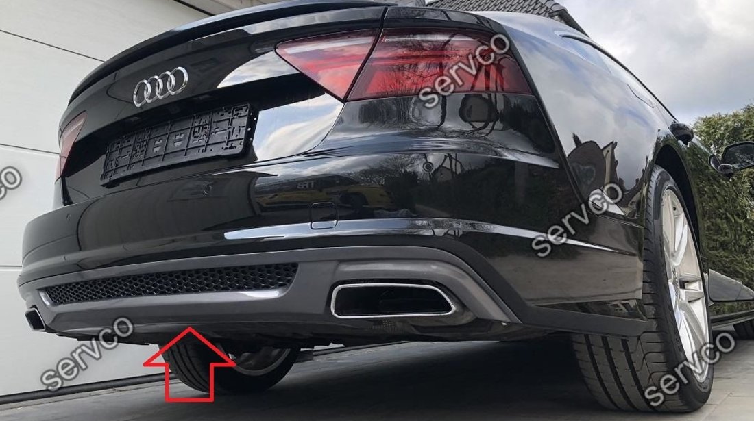 Difuzor bara spate Audi A7 4G8 Facelift 2014-2017 v1