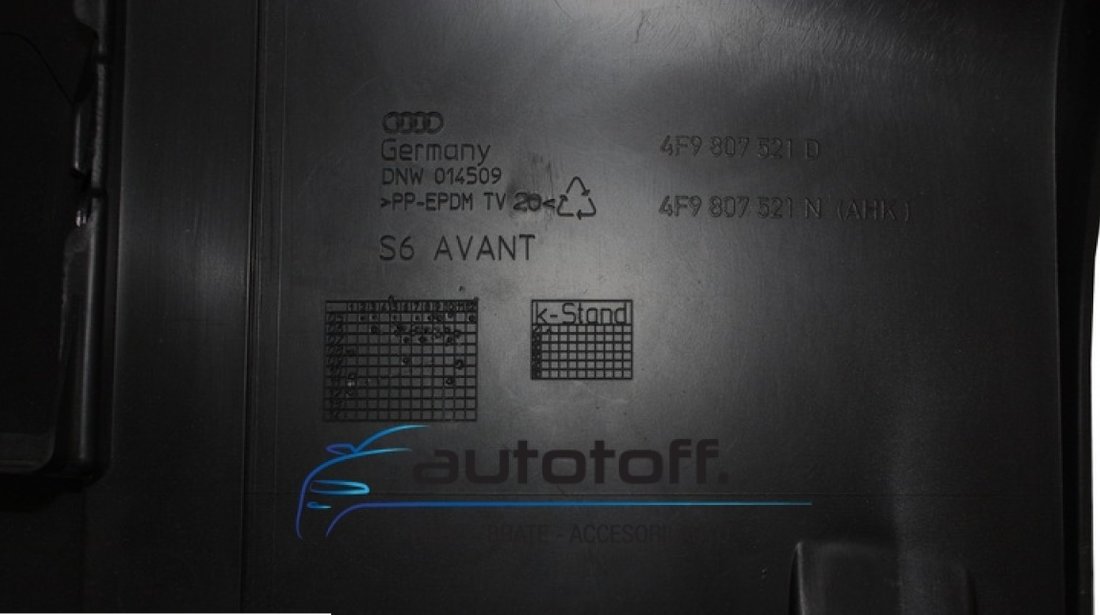 Difuzor Bara Spate Audi Audi A6 4F Avant (2005-2011)