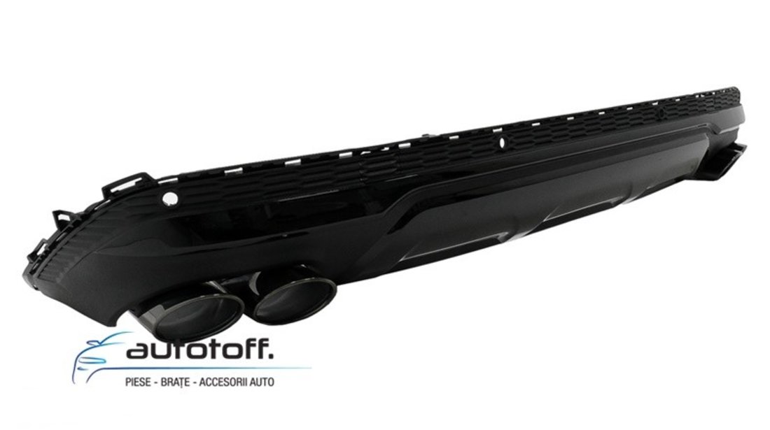 Difuzor bara spate Audi Q7 4M SUV Facelift (2020+) Black Design