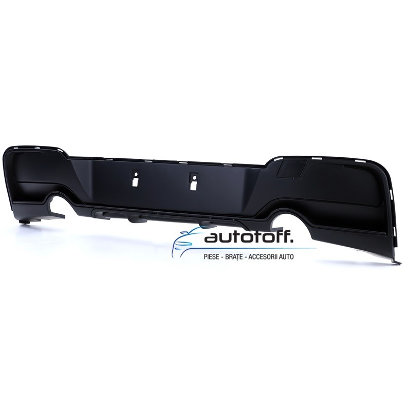Difuzor bara spate BMW F20 F21 Seria 1 (11-15) Negru Mat