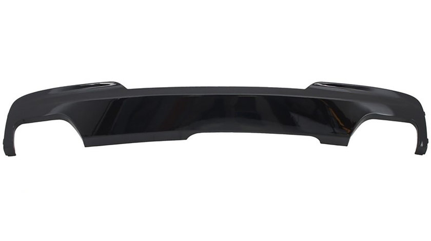 Difuzor bara spate BMW Seria 5 F10/ F11 (10-17) 550 M-Tech Negru lucios Design