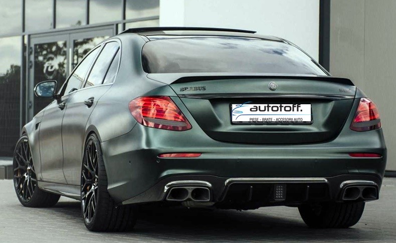Difuzor bara spate BRABUS Mercedes W213 (16-19) Black Look