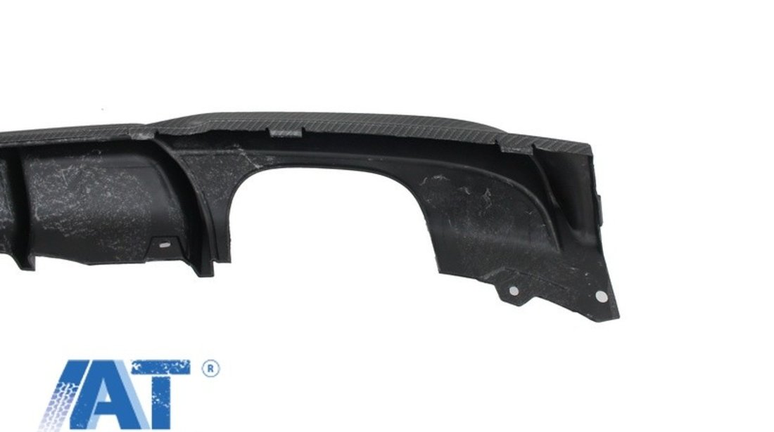 Difuzor Bara Spate Carbon Evacuare Stanga compatibil cu BMW Seria 3 F30 F31 (2011-up) M Performance Design