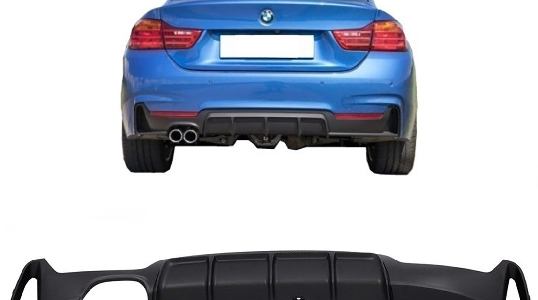Difuzor bara spate compatibil cu BMW Seria 4 F32/ F33/ F36 (Dupa-2013)