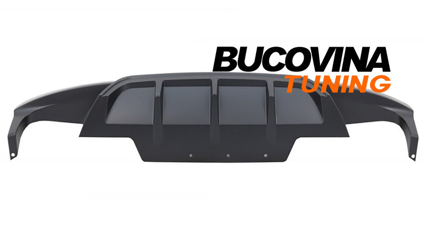 Difuzor Bara Spate compatibil cu BMW Seria 6 F12 F13 F06 Cabrio/Coupe Gran/Coupe M-Performance