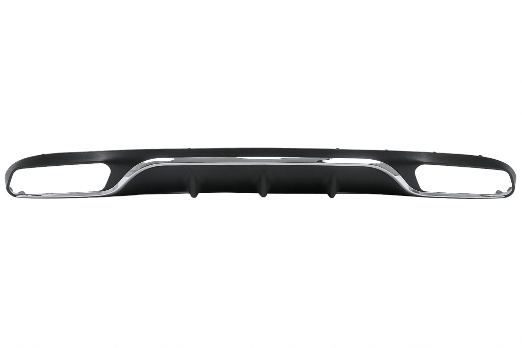 Difuzor Bara Spate Compatibil Cu Mercedes-Benz E-Class W213 / S213 2016-2019 Standard E63 Design Crom RDMBW213CDDS