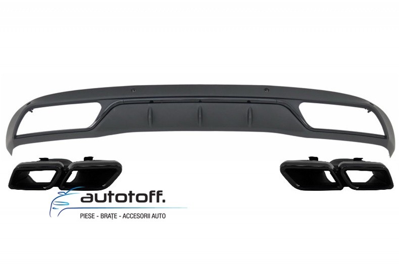 Difuzor bara spate compatibil cu Mercedes C-Class W205 S205 (14-18) C63 Design