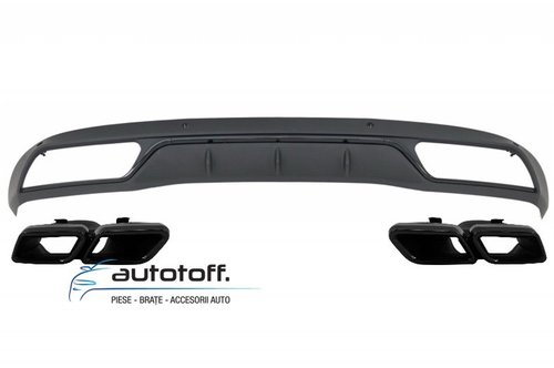 Difuzor bara spate compatibil cu Mercedes C-Class W205 S205 (14-18) C63 Design