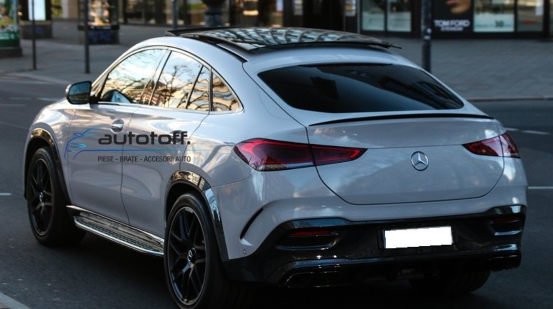 Difuzor bara spate compatibila GLE Coupe C167 (2020+) Black Design