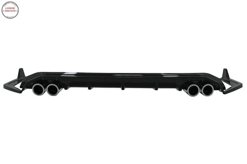 Difuzor Bara Spate cu Ornamente Bara Spate Flapsuri Toyota Corolla XII Sedan (2019- livrare gratuita