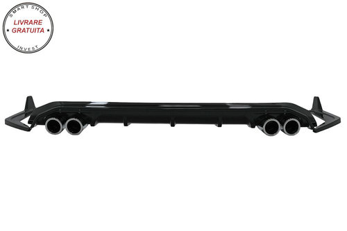 Difuzor Bara Spate cu Ornamente Bara Spate Flapsuri Toyota Corolla XII Sedan (2019