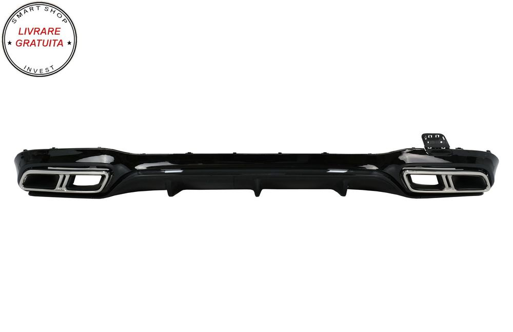 Difuzor Bara Spate cu Ornamente evacuare Mercedes E-Class W213 (2016-2019) E63S De