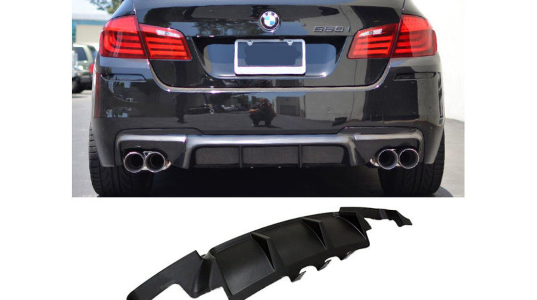 Difuzor Bara Spate Evacuare Dubla Bmw F10 M5 2011-2017 M-Performace