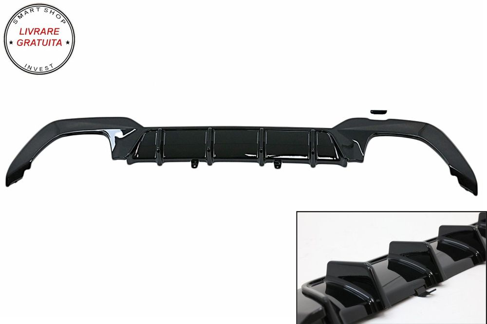 Difuzor Bara Spate Evacuare Dubla BMW Seria 3 G20 G28 Sedan G21 Touring (2019-up)