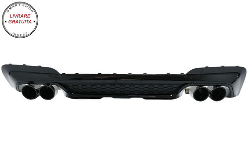 Difuzor Bara Spate Evacuare Dubla cu Ornamente evacuare BMW X3 G01 (2018-2020) M D- livrare gratuita