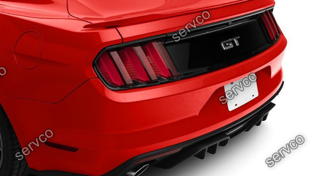 Difuzor bara spate Ford Mustang GT Premium, EcoBoost Premium RTR Style 2015-2017 v7